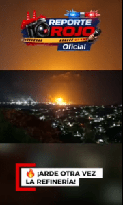 🚨 Nuevo incendio en la refinería de Salina Cruz provoca alarma entre habitantes