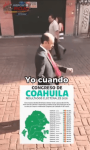 🤣🕺 ¡Salinas de Gortari “reaparece” celebrando el 16-0 del PRI en Coahuila!