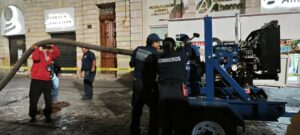 Operativo Nocturno de Desazolve en Aguascalientes